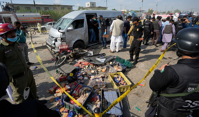 Five Japanese workers narrowly escape suicide attack in Karachi, guard killed