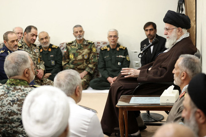 Iran’s Khamenei praises ‘success’ of military after Israel attack