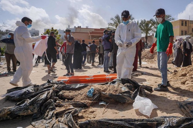 Israeli military rejects allegations of burying Palestinians in mass graves at Gaza hospital 