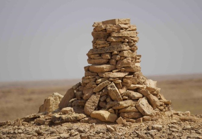 Cairns continue to be silent guides in the desert 