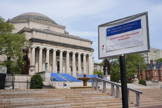 New York’s Columbia University cancels graduation ceremony as students remain defiant