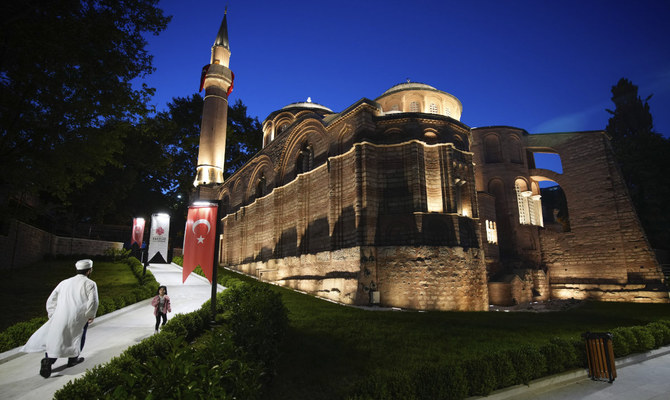 Erdogan opens former church to Muslim worshippers