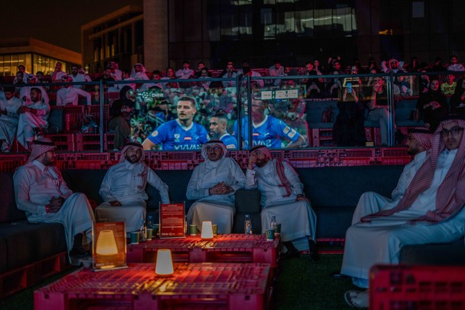 Since the fan zone opened, the response from spectators has been positive. AN photo by Huda Bashatah