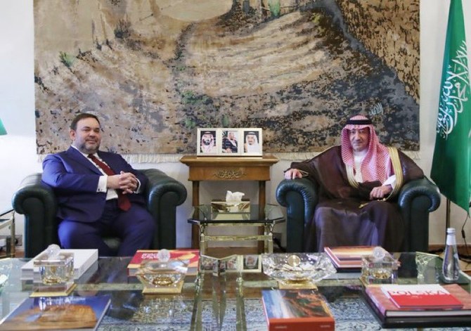 Saudi foreign minister receives letter from counterpart in Belarus on developing ties