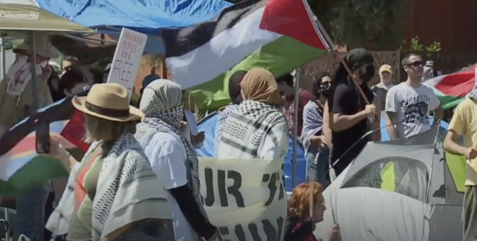 Lawyer accuses Arizona university of ‘double standard’ in treatment of pro-Palestinian protesters