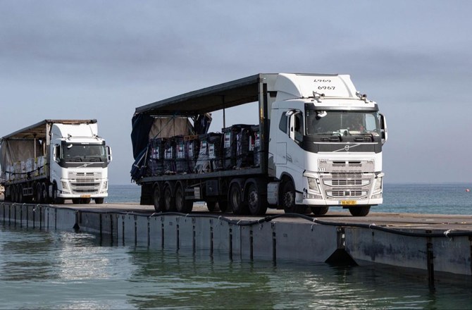 UAE food aid shipment arrives in Gaza