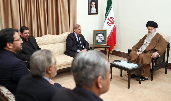 Pakistani PM meets Iran’s supreme leader to extend condolences over Raisi’s death