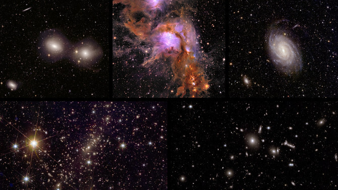 Massive cradle of baby stars revealed in new space telescope images