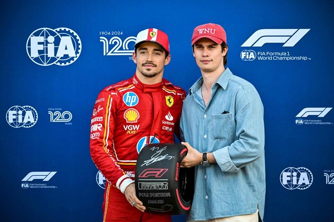 Leclerc claims Monaco pole to end Verstappen’s record sequence