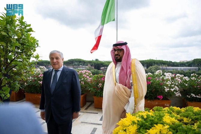 Saudi economy minister meets with senior Italian official