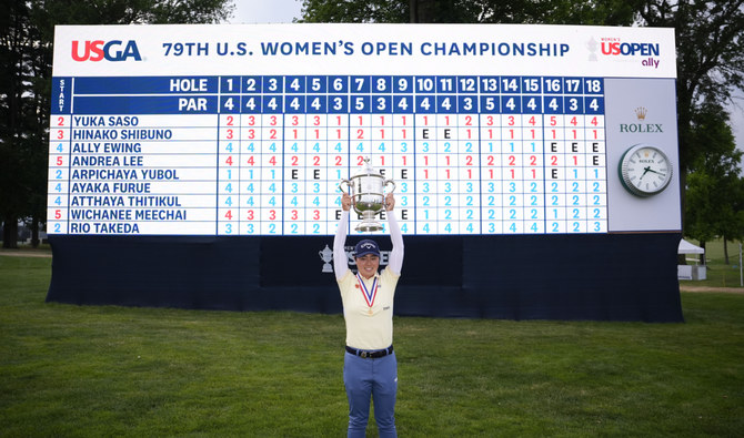 Yuka Saso wins another US Women’s Open. This one was for Japan, after the Philippines