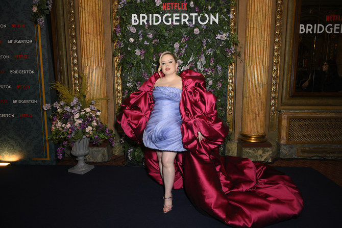 Nicola Coughlan wears Sara Mrad to ‘Bridgerton’ premiere in Toronto
