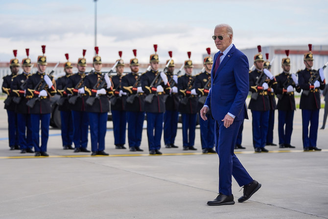 Joe Biden lands in France for D-Day anniversary, democracy speech