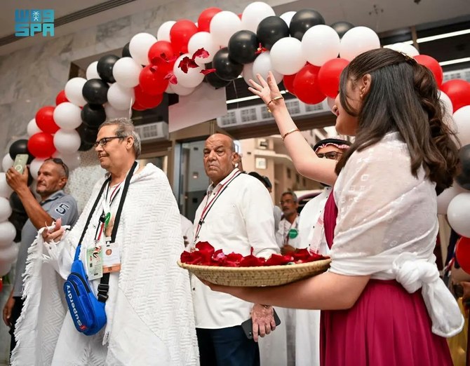 Egyptian pilgrims arrive in Makkah ahead of Hajj. (SPA)