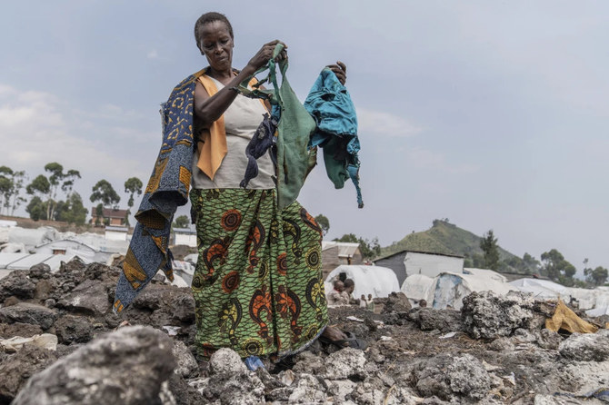 Fire hits displacement camp in Congo,  leaving dozens of families without shelter, UN says