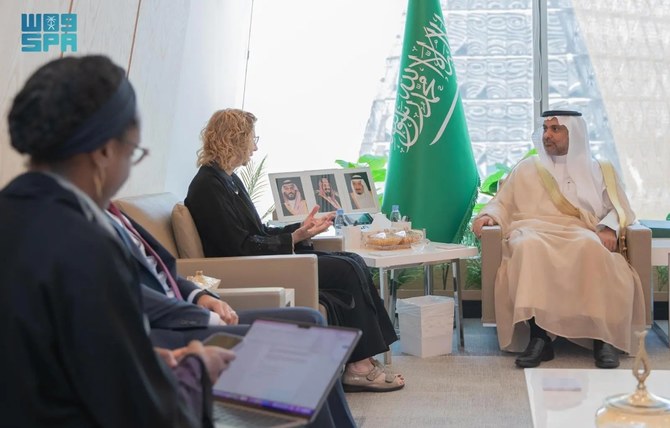 Saudi Health Minister meets executive director of UN Environment Programme