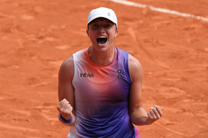 Swiatek dismantles Paolini to win third straight French Open title