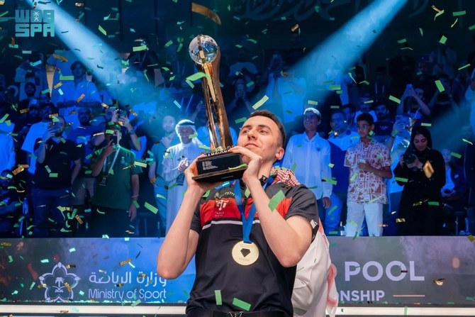 Gorst crowned World 9-Ball Billiards champion in Jeddah
