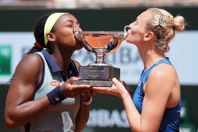 Paolini beaten again as Gauff, Siniakova win French Open doubles