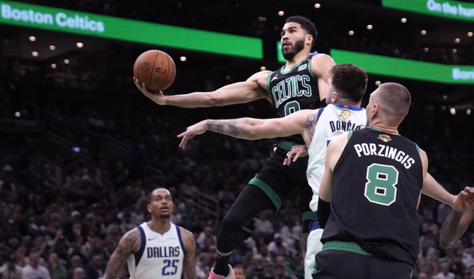 Celtics beat Mavericks 105-98, take 2-0 lead in NBA Finals as series heads to Dallas