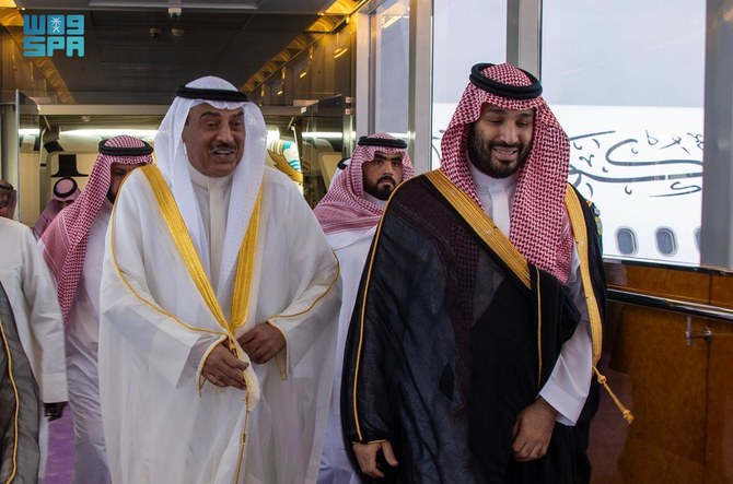 Saudi crown prince receives Kuwaiti counterpart in Jeddah