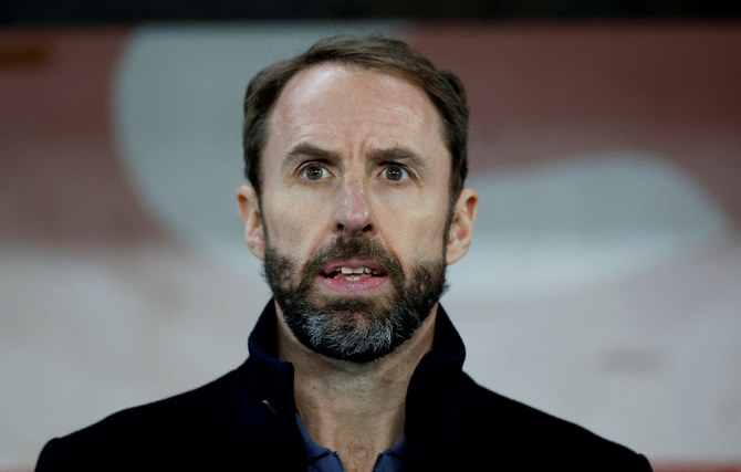 England manager Gareth Southgate before the match. Reuters