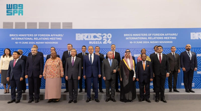 Saudi foreign minister attends BRICS meeting in Russia, holds talks with counterparts