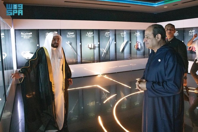 Egyptian president tours Prophet’s biography museum