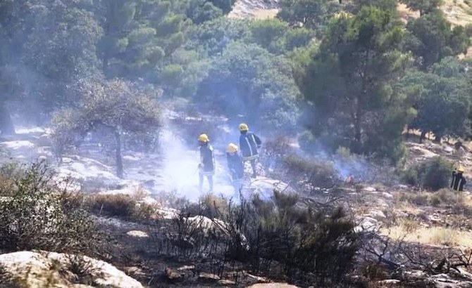 Major blaze rips through northern Jordan