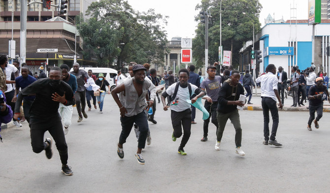 Kenya police arrest demonstrators as hundreds protest tax hikes