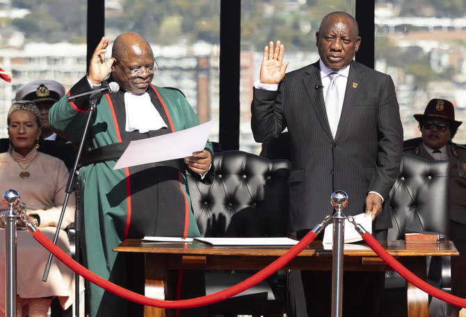 South Africa’s Ramaphosa sworn in for second full term as president