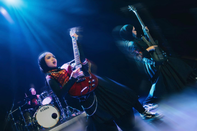 Hijabi heavy metal trio to make Indonesia’s debut at Glastonbury