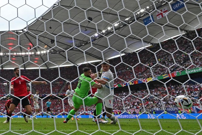 Georgia get their 1st point but miss a win in 1-1 draw with Czech Republic at Euro 2024