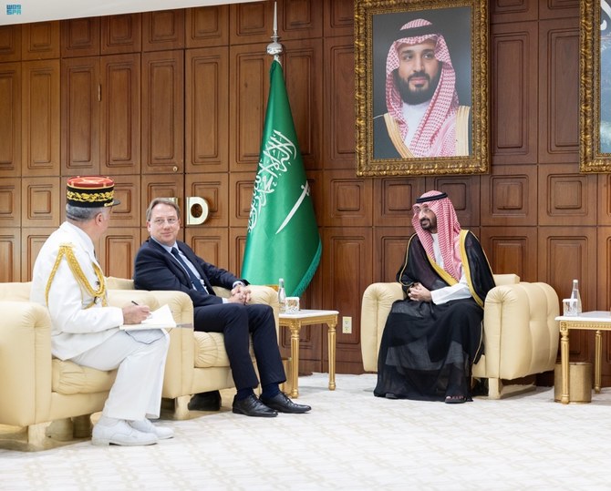 Saudi National Guard minister receives French ambassador to Riyadh