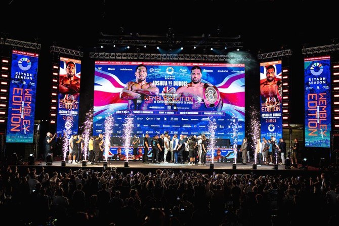 Joshua V Dubois tops Riyadh Season card at Wembley Stadium