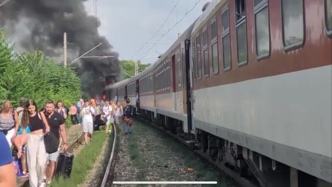 Six killed as train collides with bus in Slovakia