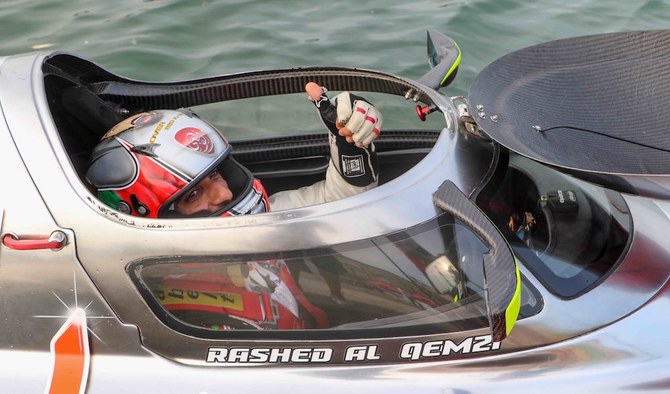 Team Abu Dhabi’s Al-Qemzi finishes 6th in powerboating season opener in Italy