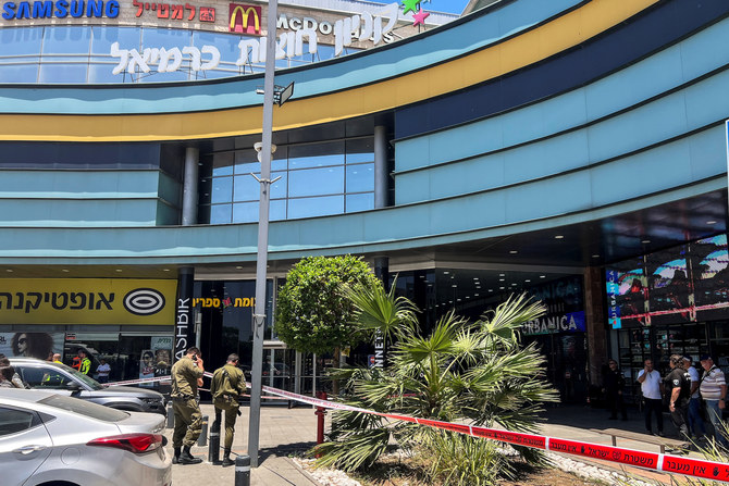 Two people wounded in attack in Israeli mall, police say