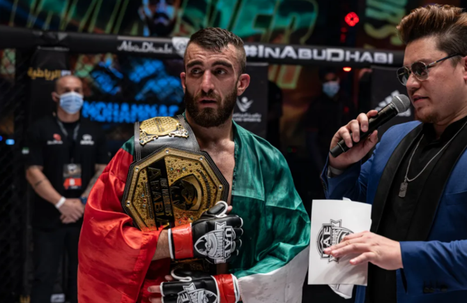 UFC’s first Emirati fighter set to return at Abu Dhabi fight night