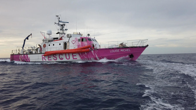 Banksy-funded migrant rescue ship blocked by Italian authorities