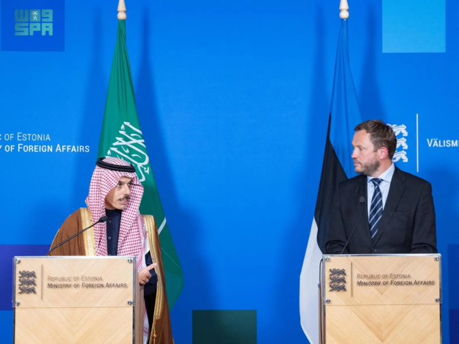 Saudi Arabia and Estonia working to develop political, economic coordination, says foreign minister
