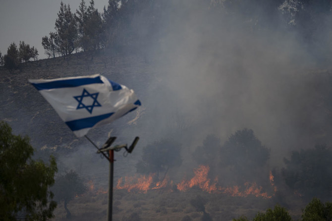 Fires have become the most visible sign of the conflict heating up on the Lebanon-Israel border