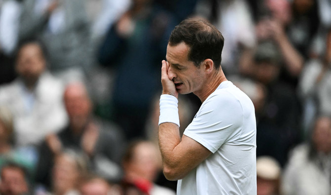 ‘I wish I could play forever’ says tearful Murray at Wimbledon farewell