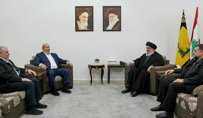Hamas delegation holds talks in Beirut with Hezbollah
