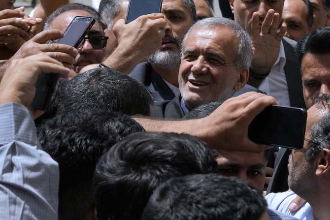 Reformist Pezeshkian wins Iran’s presidential runoff election, besting hard-liner Jalili 