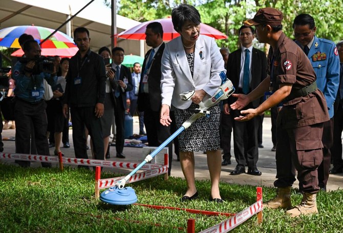 Japan, Cambodia to help remove land mines from Ukraine
