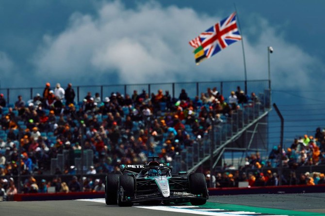Three cheers for Brits: Russell beats Hamilton to take Silverstone F1 pole with Norris third