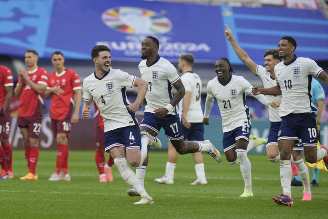 England beat Switzerland in a penalty shootout to reach Euro 2024 semifinals