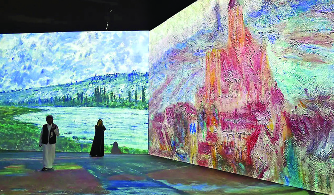 Immersed in lilies — ‘Imagine Monet’ brings art to life in Jeddah