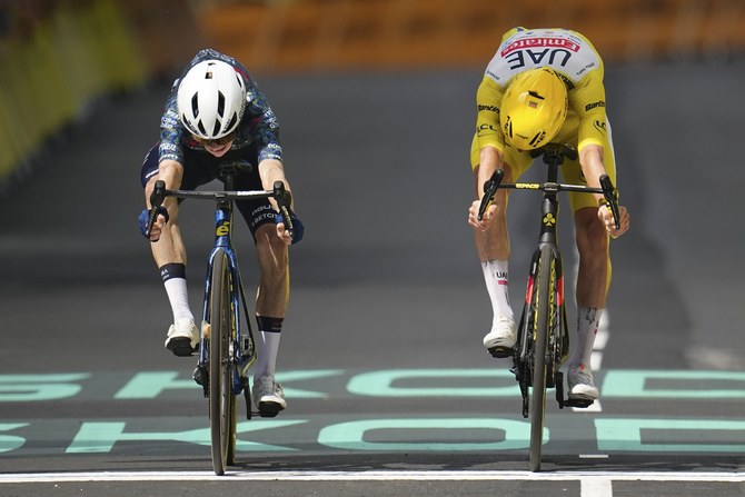 Emotional Vingegaard edges Pogacar in Tour de France battle